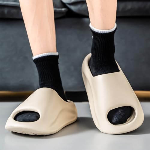 Unisex Women's Thick Sole EVA Sandals for Indoor Outdoor Beach Walking Comfortable Soft Slippers3