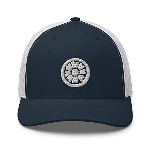 White Lotus Avatar Trucker Cap -Avatar The Last Airbender & Legend of Korra -Unisex Style