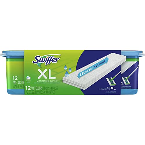 Swiffer Sweeper XL Wet Mopping Pads White