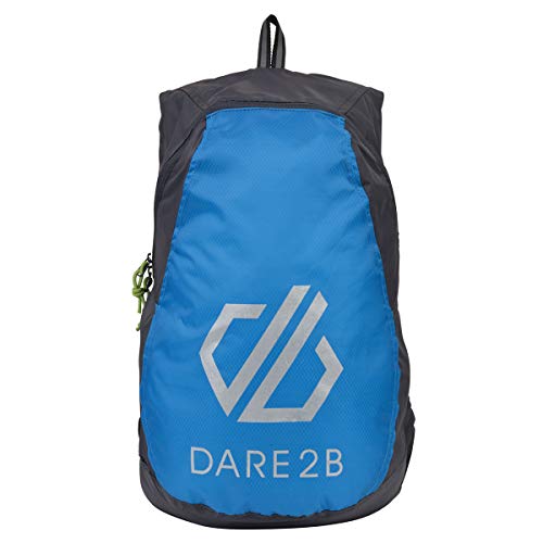 Dare 2b Silicone III Rsck Sac à Dos de Sport léger Mixte Adulte, Ebony/Atlant, FR Unique (Taille Fabricant : SGL)