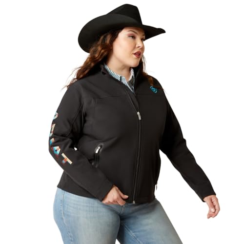 Image of Ariat Women's New Team Softshell Jacket - Wind and Water Resistant Jacket
