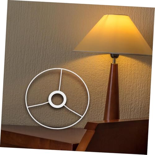 Anneau d'abat-jour E27 en fer robuste LIFKOME structure stable