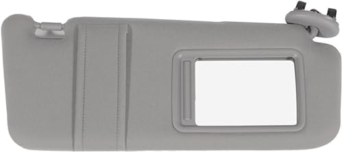 Miniatura 204 de SCITOO Visera solar para automóvil con espejo apto para 2010-2015 para CX-9 gris con techo solar (lado izquierdo del conductor)