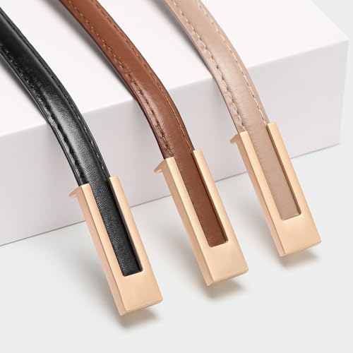 Ceintures en cuir de qualité supérieure avec boucle ardillon classique