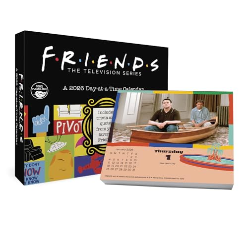 2026 Friends Day-at-a-Time Box Calendar
