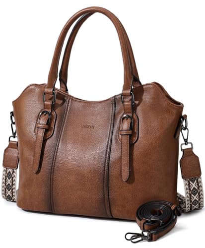 Image of VASCHY Hobo Purse for Women, Two-Strap Set, Easily Converts to Shoulder Bag, Crossbody Bag, or Tote Handbag, Travel Work Bag