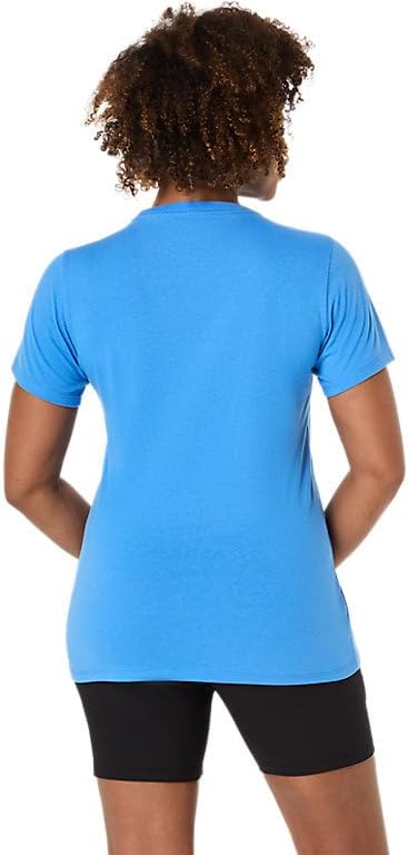 ASICS Women's Sunflower Slogan V-Neck Running Apparel