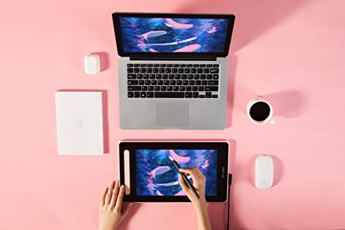 Image of XP-Pen Artist 12 2nd Gen Display Tablet 11.9-inch Pen Tablet with tilt Support, 8 Shortcut Keys, 8192 Levels of Pressure Sensitivity, X3 Elite Stylus and Fully-Laminated Display-Blue