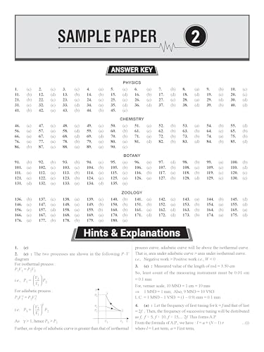 Image of MTG NEET 10 Sample Papers with OMR Sheets For 2026 Exam | NEET Mock Test Papers with Detailed Solutions & Previous Year NEET Solved Paper | 1800+ Highly Probable MCQs