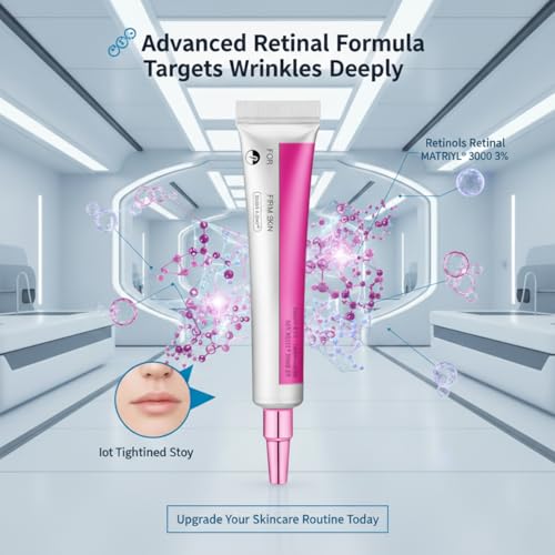 Image of Retinal Shot Tube Tightening Booster Korea, Anti Aging Retinal Serum for Wrinkles & Fine Lines, Pore Minimizer Face Treatment, Skin Firming Booster for Smooth Radiant Youthful Skin