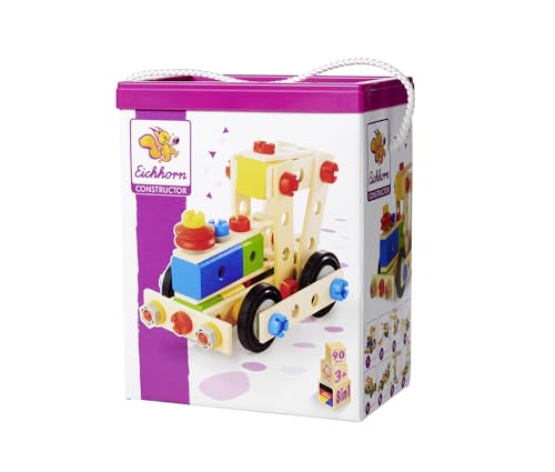 Eichhorn - Constructor Lokomotive, 8 Verschiedene Modelvarianten baubar,...