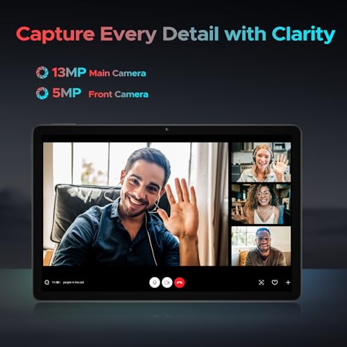 DOOGEE U11 Pro Newest Android 16 AI Tablet, 11 Inch Android Tablets, 30GB RAM+256GB ROM/2TB, 90Hz Octa Core, 8580mAh Battery, Widevine L1|Gemini AI|5G WiFi, Tablet with Pen, Keyboard, Mouse&Case-Black - Image 7