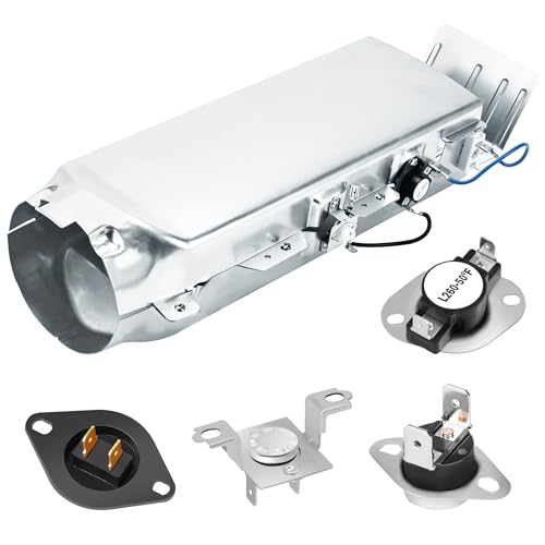 DVE45N5300V/A3 DVE45R6100C/A3 DV210AEW/XAA Dryer Heating Element for Samsung, DC97-14486A Fit for Samsung DV50F9A7EVW/A2 DV42H5000EW/A3 DVE50M7450W/A3 DV431AEP/XAA DV48H7400EW/A2 by APPLIANCEMATES