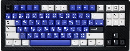 DROP + FU11.META1 GMK Mecha-00 Premium GMK Keycap Set – Doubleshot ABS Cherry Profile Keycaps, Mecha-Inspired, Compatible with Cherry MX Mechanical Keyboards – Blue & White