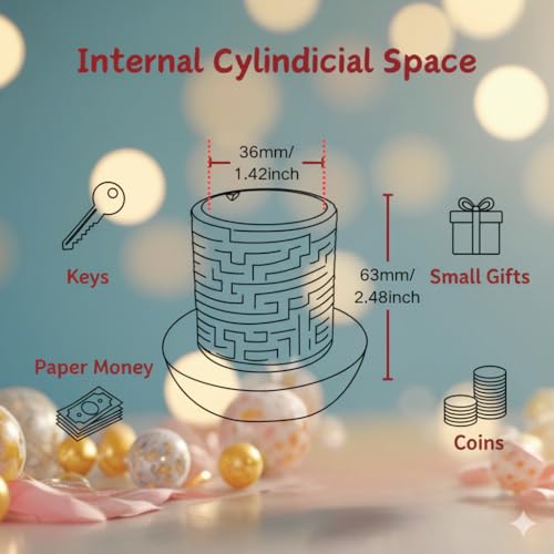 image for JHBEEY 2026 Creative Gift Box: Easter Egg Mystery Puzzle with Hidden C