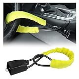 Volante Antirrobo Bloqueo para Coche, para Toyota Noah 2010-2025 Cerradura del Dispositivo Seguridad Doble Barra de contra Robo Candado