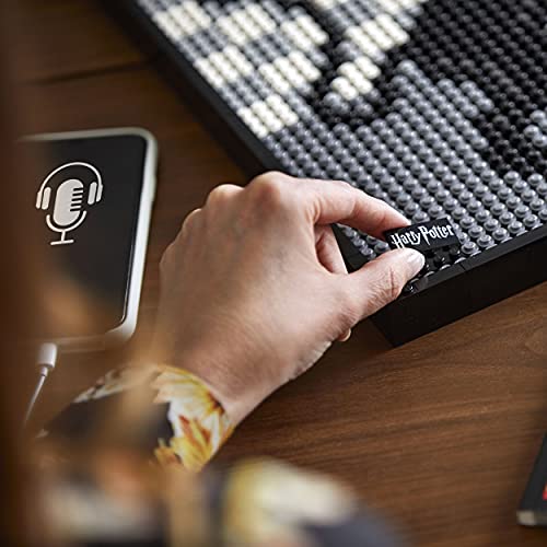 LEGO 31201 Art Harry Potter Hogwarts Wappen Set, Wanddekor, DIY Puzzle für Erwachsene, Zimmer-Deko – Bild 4