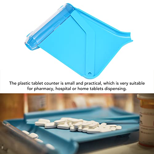 Image of Counting Tray, Portable Right Hand Sorting Tray, Counter, Home Dispensing Aids, Medical Instrument Tray with Spatula for Pharmacy, Hospital, Home