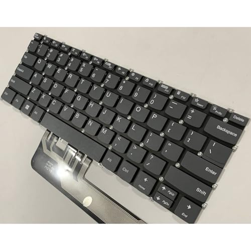 Clavier Remplacement Lenovo Flex 5-14ITL05 Gris Rétroéclairé