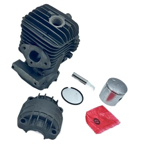 Anillos de pistón de 34 mm y pasadores para recuperar la potencia de motosierras de 25 cc
