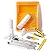VOOMEY Paint Roller Kit with Extension Pole - 9 Inch Paint Roller with Tray, Mini Paint Roller 4 inch, Small Paint Brush, 16 Piece Complete Painting Tool Set Suitable for House & Wall Painting