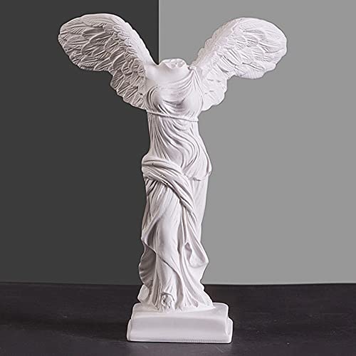【Materiale in resina】 Questa statua è realizzata in resina atossica di alta qualità per la massima durata. Esecuzione squisita, fondo antiscivolo.