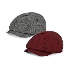 Herringbone-darkgrey+winered