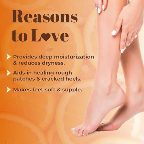 Image of JAQULINE USA Vit-C & Ceramides Foot Cream-Provides Intensive Moisturization, heals cracked heels, makes feet soft & supple - 30gm