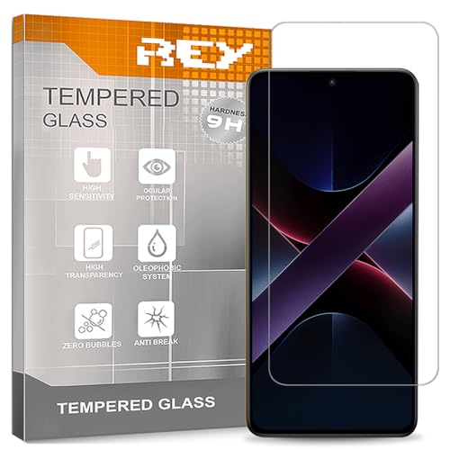 2X Protector Pantalla para XIAOMI Poco X7 Pro - REDMI Turbo 4 - Note 14 4G/5G, Cristal Vidrio Templado Premium