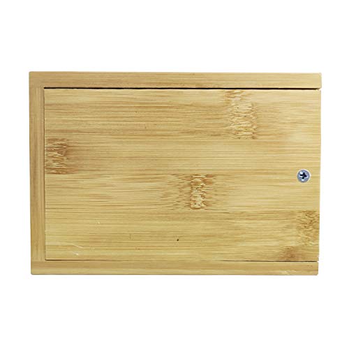 ODB 6.3x4.3x4.3 inches Small Pet Ashes Box, Cremation Urns for Ashes, Pet Memorial Keepsake Urns, Photo Box Pet Cremation Urn, Wood Keepsake Pet Urns for Dogs Ashes, Wooden Urn (Small) - Thumbnail 2
