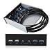Produktbild USB 3.0 HUB 6 Ports Frontpanel Motherboard Kabel USB3.0 + USB2.0 Frontpanel auf Motherboard 9Pin 19Pin Anschlusskabel für 5.25 Zoll Diskettenschacht