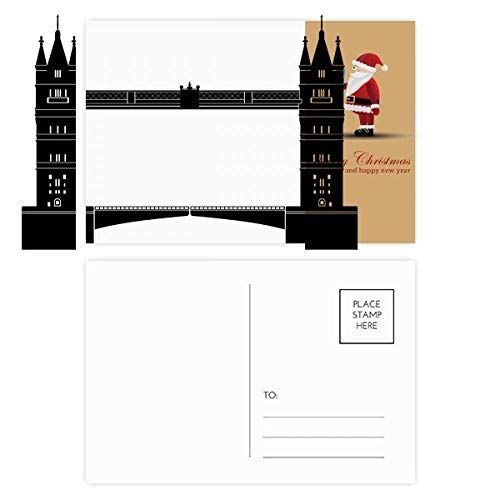 Cartes postales London Tower Bridge lot de 20 idées cadeaux souvenirs