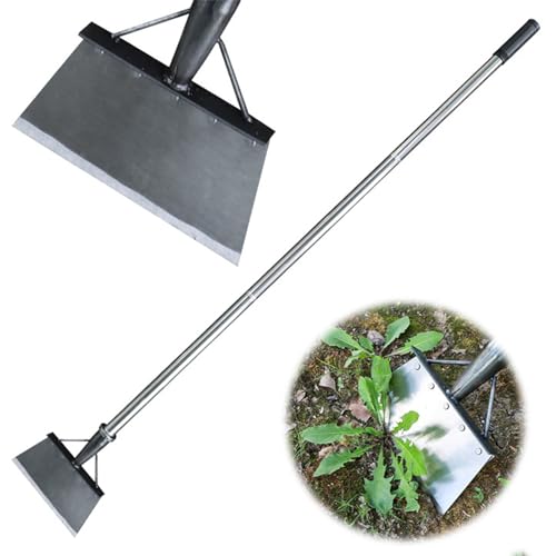 Pala plana para jardín multifuncional con mango ajustable miniatura 1
