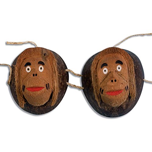 Forum Novelties Coconut Monkey Costume Bra Adult Standard - //coolthings.us