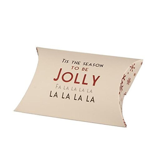 East of India Tis The Season To Be Jolly Pillow Giftbox