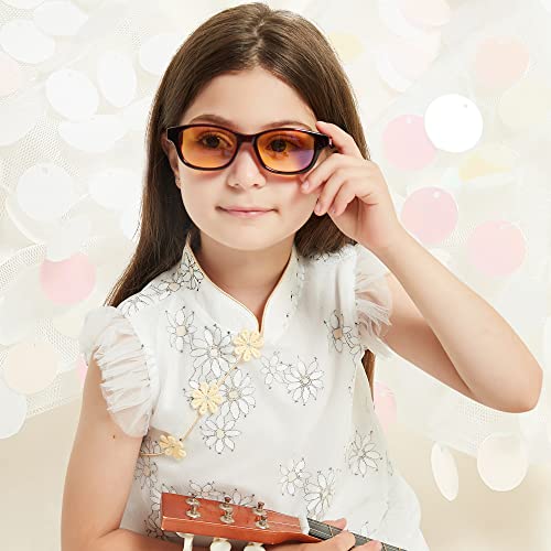 Image of Dry Eyes Relief Eyeglasses (Children Red)