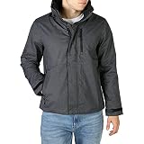 Superdry Herren Hurricane Jacke Schwarz Meliert XL