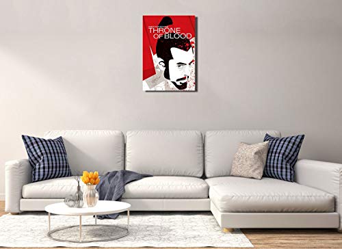 Image of Tallenge - Throne Of Blood - Akira Kurosawa Japanese Classic Movie Poster - Small Poster(Paper,12 x 17 inches, MultiColour)