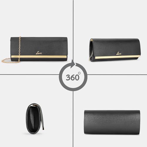 Image of Lavie Women's Dazzy Envelope Clutch | Ladies Purse Handbag