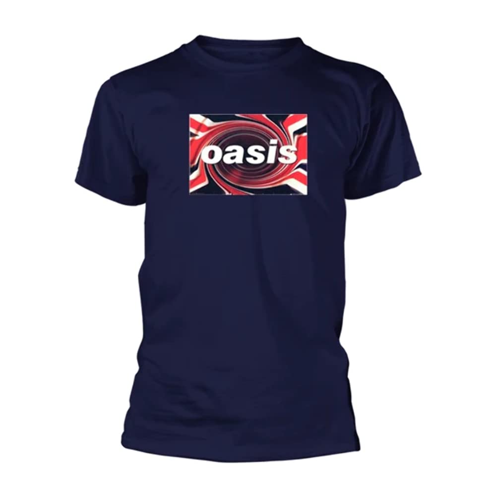 Oasis Men's Union Jack T-Shirt Navy