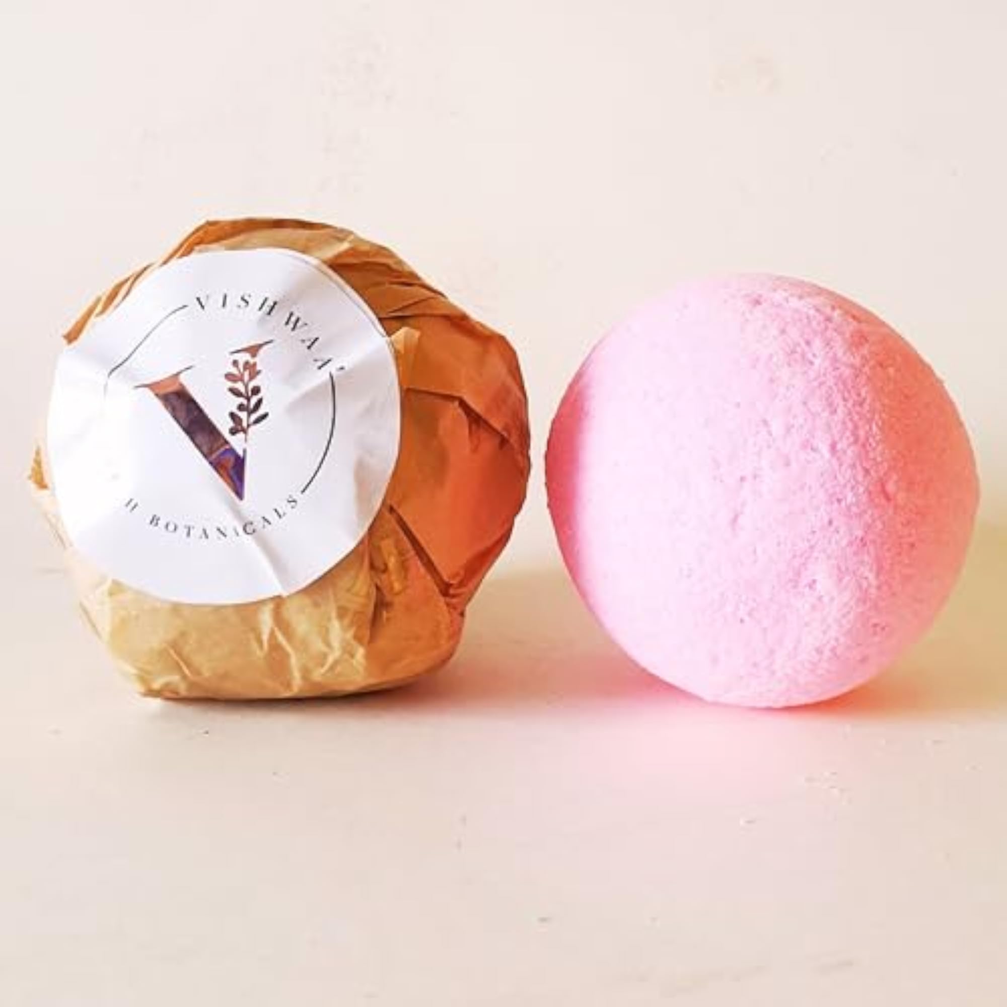 Large Rose Essential Oil Bath Bomb, 300g