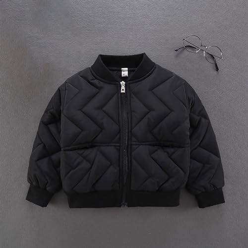 Youth Boys down Jacket Boys' Stand Up Collar Irregular Stripe Print Solid Color Long Sleeve Zipper Boys Dinosaur4