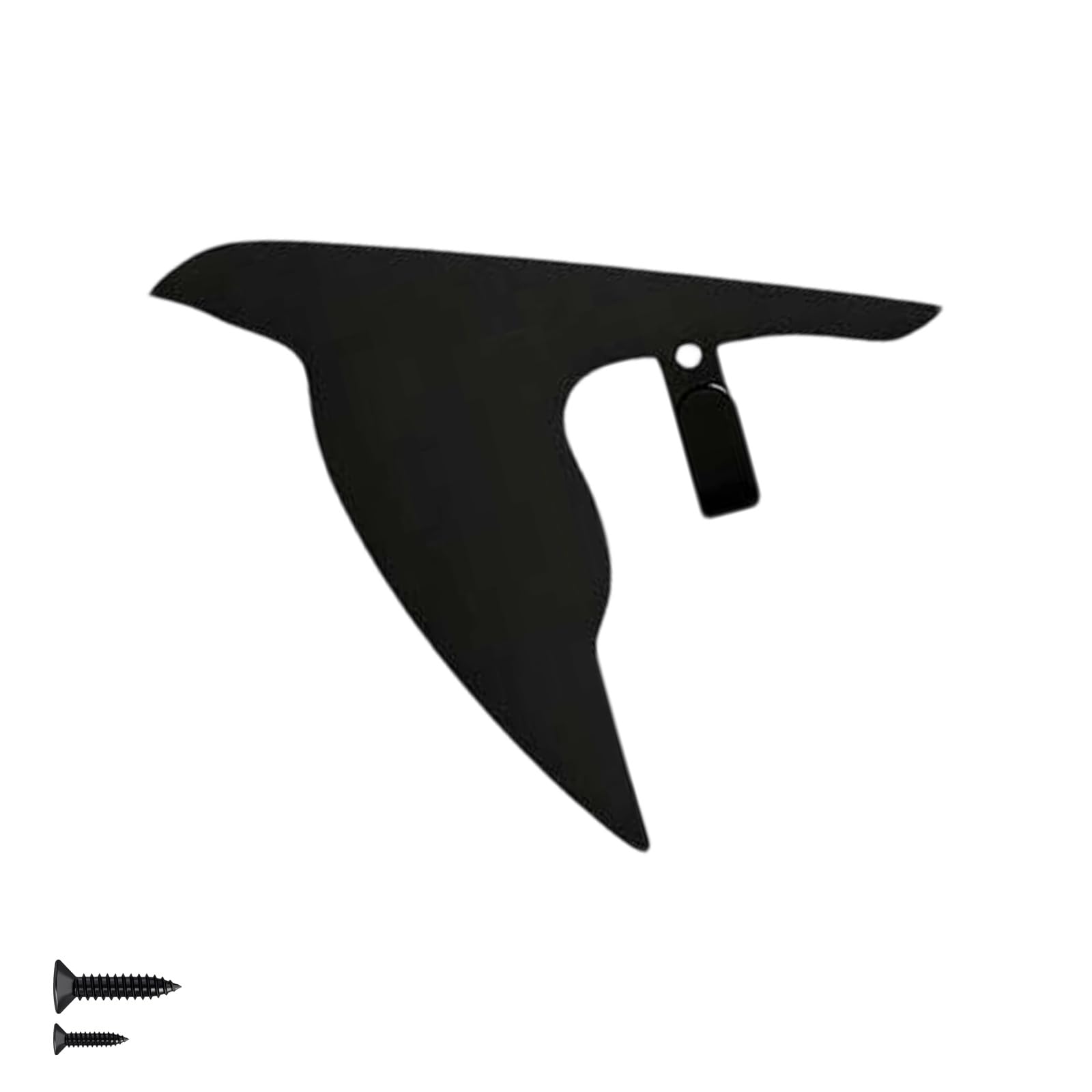 Qusinfc D Stylish Black Bir Theme Adhesive Hook For Hanging Clothes Bags An Other Aily Use Items Iron Wall Hook