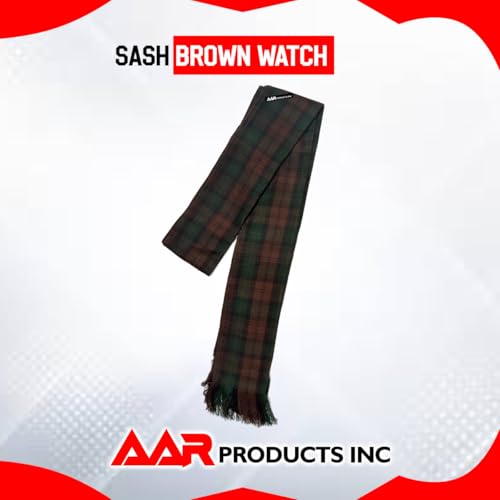 Image of AAR Womens Tartan Clan Sashes Ladies Brooch Scottish Highland - 90 x 10.5 Inches