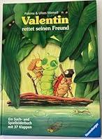 Valentin rettet seinen Freund. Ein Such- und Spielbilderbuch mit 37 Klappen. 3473332836 Book Cover
