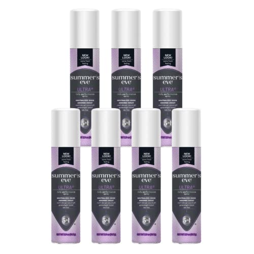 Summer’s Eve Ultra Daily Active Feminine Freshening Spray, Intimate Deodorant, Neutralizes Odor, pH Balanced, Long Lasting Fresh Scent, 2 Ounce (Pack of 7) image 4
