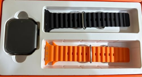 Image of S9 Ultra Dual Camera 5G Sim Smart Watch (Blsck)