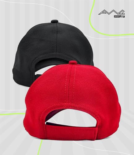 Image of AWG ALL WEATHER GEAR Baseball Cap for Men | UPF 50+ Sun Protection, Moisture-Wicking Sweat Band | Gym, Cricket, Golf Free Size for Teens, Men & Women