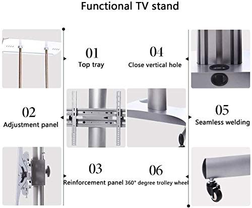 Soporte de TV Universal de Piso para pantallas 32-65" miniatura 6
