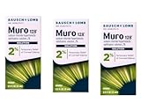 Muro 128 2% Sodium Chloride Hypertonicity Ophthalmic Solution, from Bausch + Lomb, 0.5 Fl Oz (15 mL) (Pack of 3)